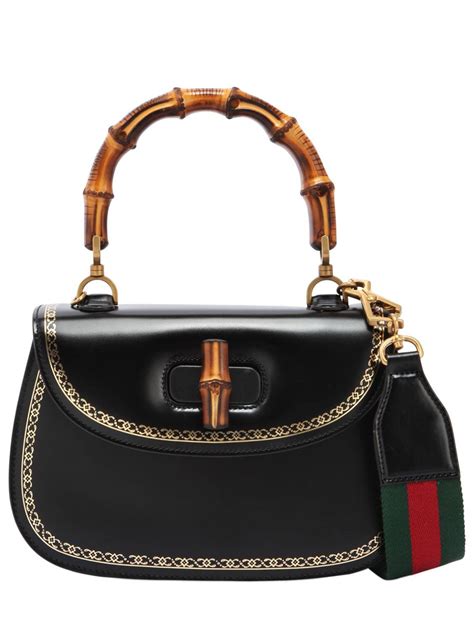 gucci new bamboo large top handle bag|gucci bamboo handle shopper.